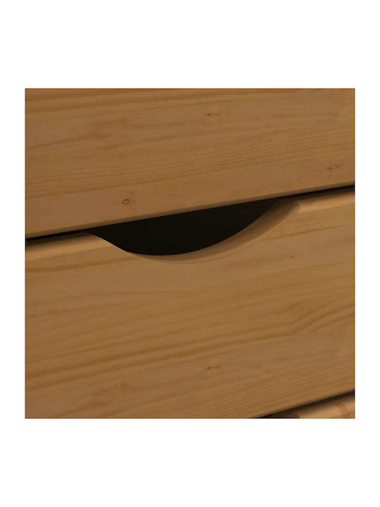 Schublade Büro Honey Brown 34x39x65.5cm