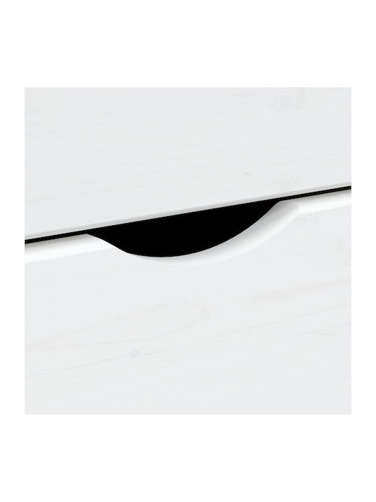Office Storage Solid Wood Drawer White L34xW39xH103cm