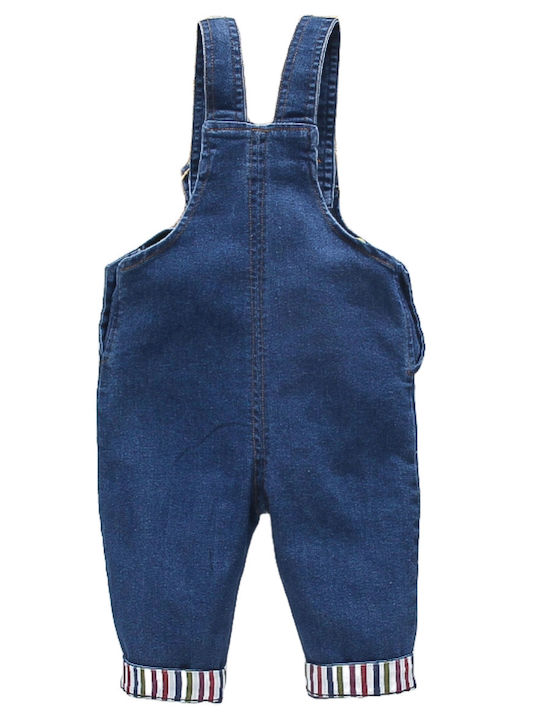 TakTakBaby Kids' Jeans Dungarees Navy Blue TakTakBaby Kids' Jeans Dungarees Navy Blue