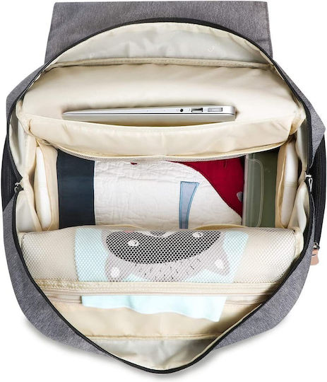 Land Diaper Bag Black 38x22x46cm.