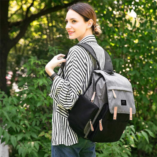 Land Diaper Bag Black 38x22x46cm.