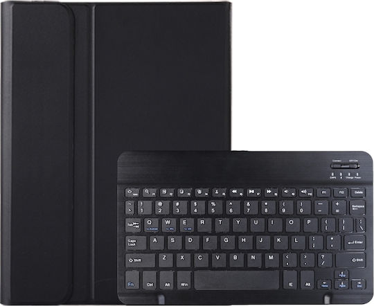Lambskin Texture Flip Cover με Πληκτρολόγιο στα Αγγλικά US Μαύρη (Xiaomi Pad 6)