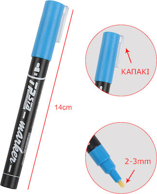 Tpster Acrylic Marker Blue (#