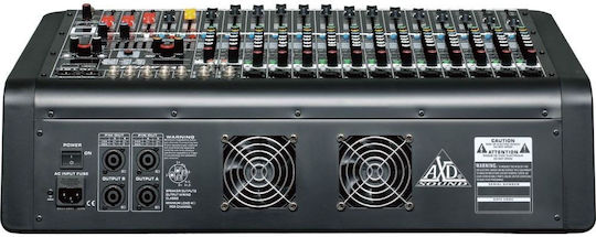 AXD Sound TE-1200 TE-1200 8 XLR Inputs & Bluetooth
