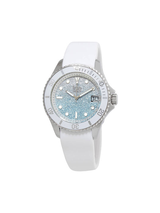 Ice Watch Battery with White Metal Bracelet