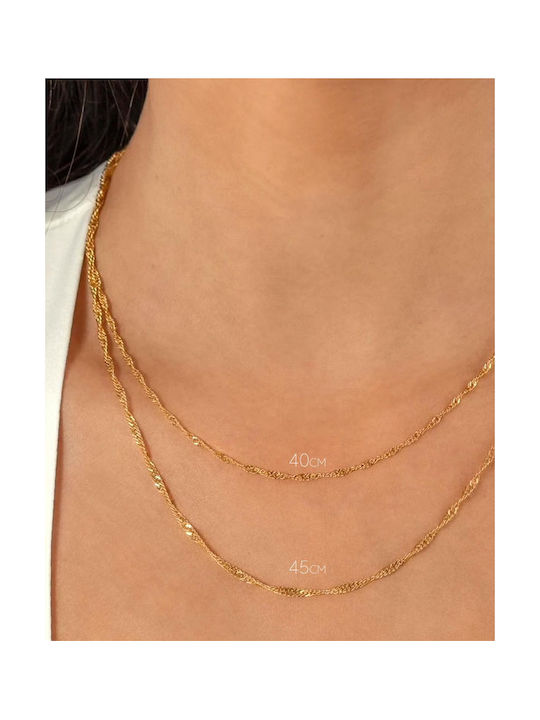 Savvidis Gold Chain Neck 14K