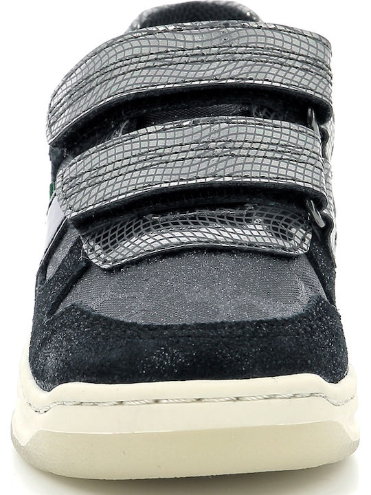 Kalido Παιδικά Sneakers με Σκρατς Μαύρα