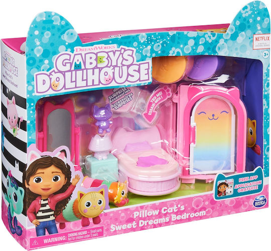 Spin Master Miniature Toy Gabbys Dollhouse Deluxe Room Gabby's Dollhouse Pink for 3+ Years Old (Various Designs/Assortments of Designs) 1pc