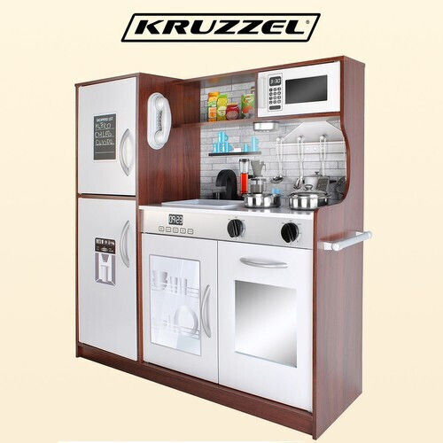 Kruzzel Детска Кухня от Дърво за 3+ Години 80 см