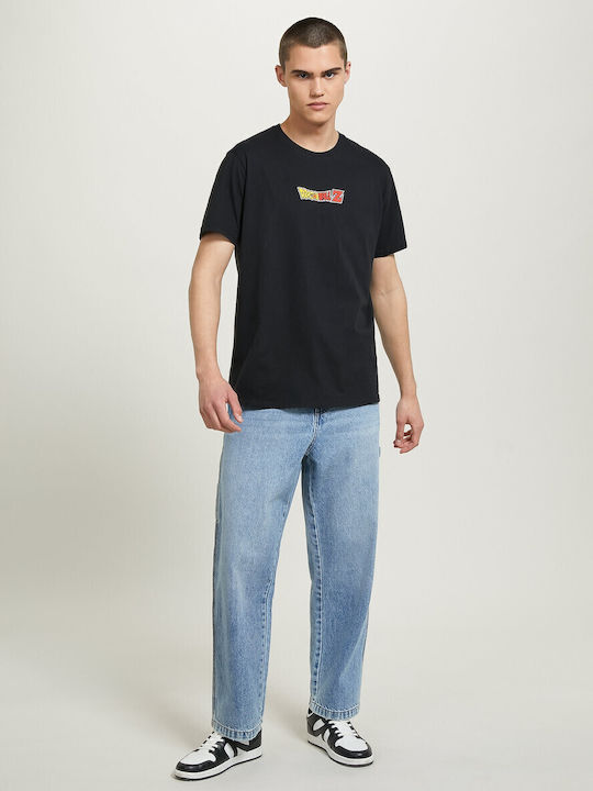 T-shirt Μαύρο