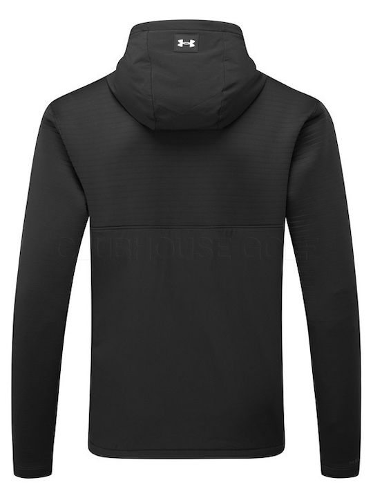 Under Armour Men's Sweatshirt Jacket with Hood Black