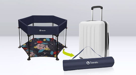Lionelo Roel Babybett Grau 135x135cm