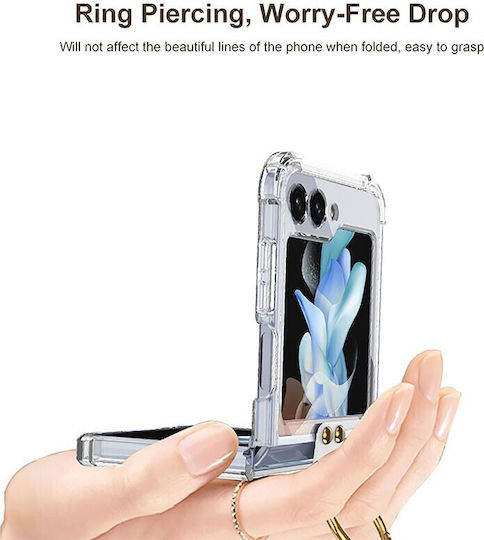 5g Back Cover Πλαστικό Πορτοκαλί (Galaxy Z Flip5)