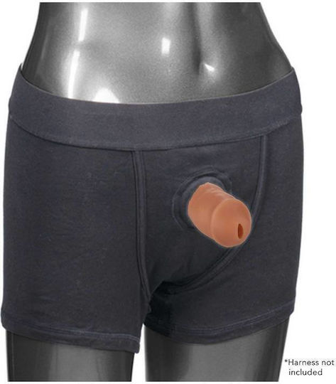 Calexotics Hollow Packer Προέκταση Πέους Καφέ 13cm