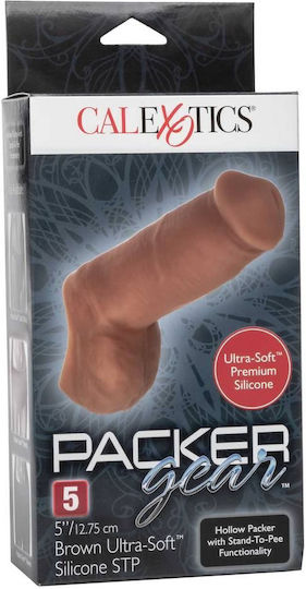 Calexotics Hollow Packer Προέκταση Πέους Καφέ 13cm