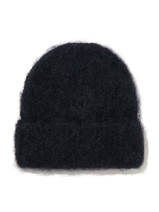 Beanie Frauen Beanie Gestrickt in Schwarz Farbe