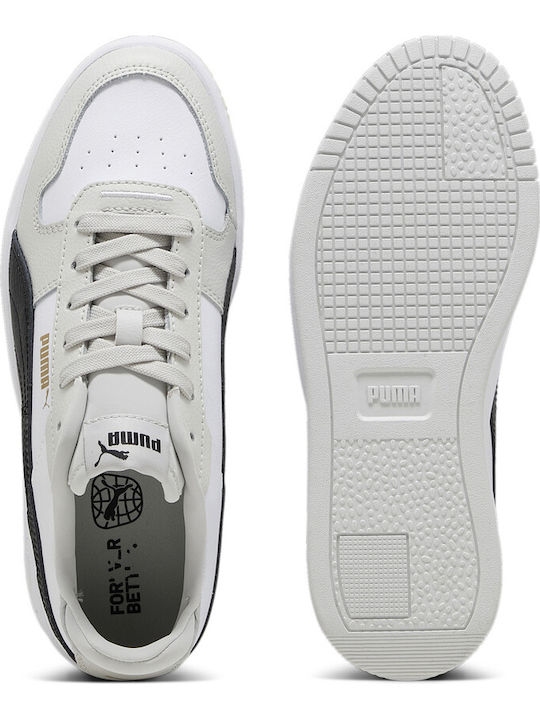 Carina Street Damen Flatforms Sneakers Weiß