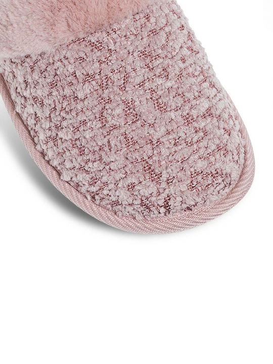 Parex Anatomic Women's Slippers with Fur Pink