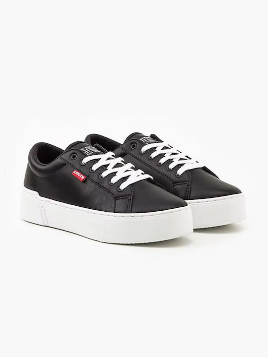 Levi's Tijuana 2.0 Γυναικεία Sneakers Μαύρα