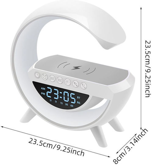 Bluetooth Lustră Decorativă Alb
