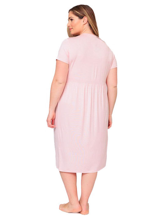 Angel's Secret Nachthemd Schwangerschaft & Stillen Rosa