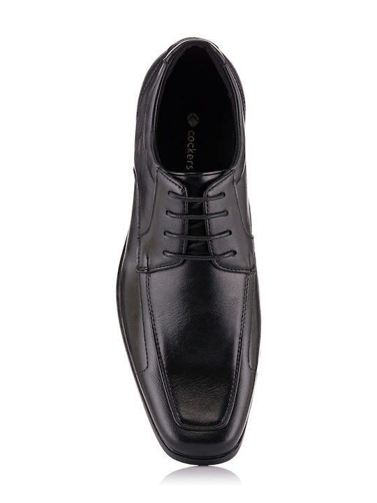Leder Herrenschuhe Schwarz