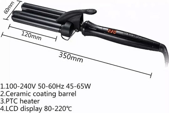 Empress Hair Curling Iron 22mm 386-70-EPS318322