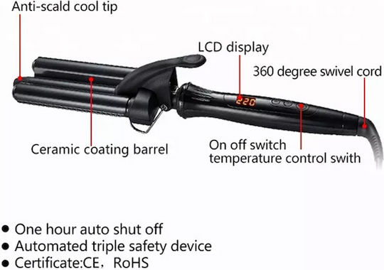 Empress Hair Curling Iron 22mm 386-70-EPS318322