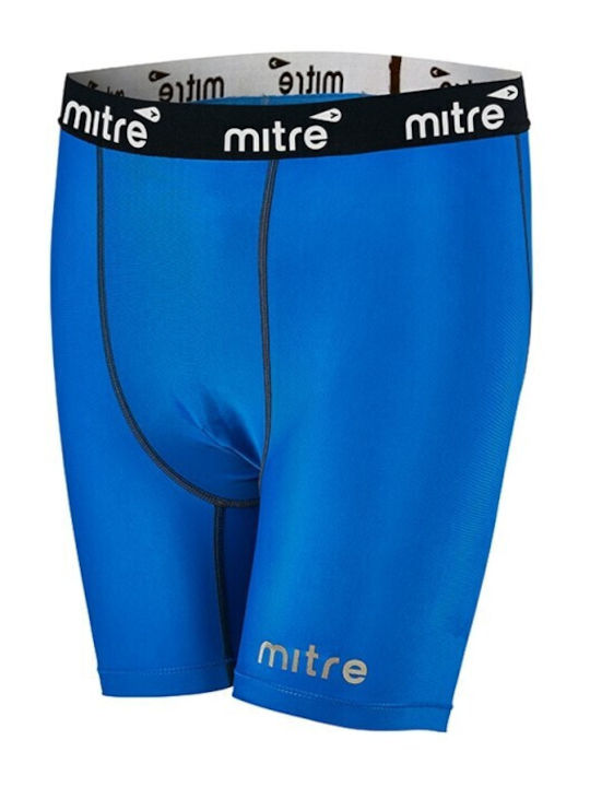 Mitre Kids Thermal Shorts Blue