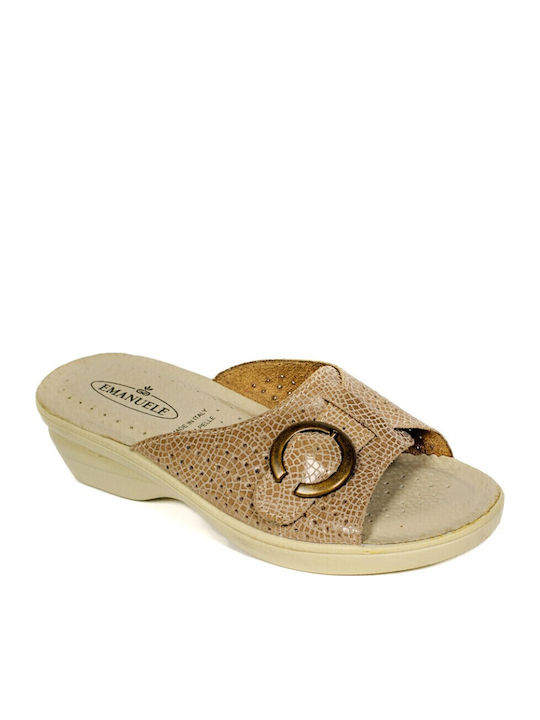 Γυναικεία Σανδάλια Flatforms Μπεζ