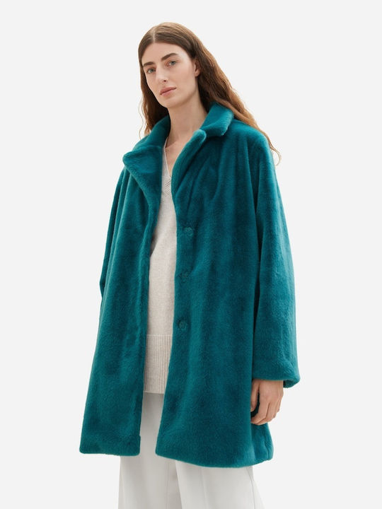 Women's Short Fur Green