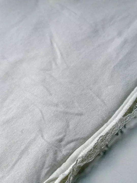 Online Soft Changing Pad made of Fabric white 40x65cm