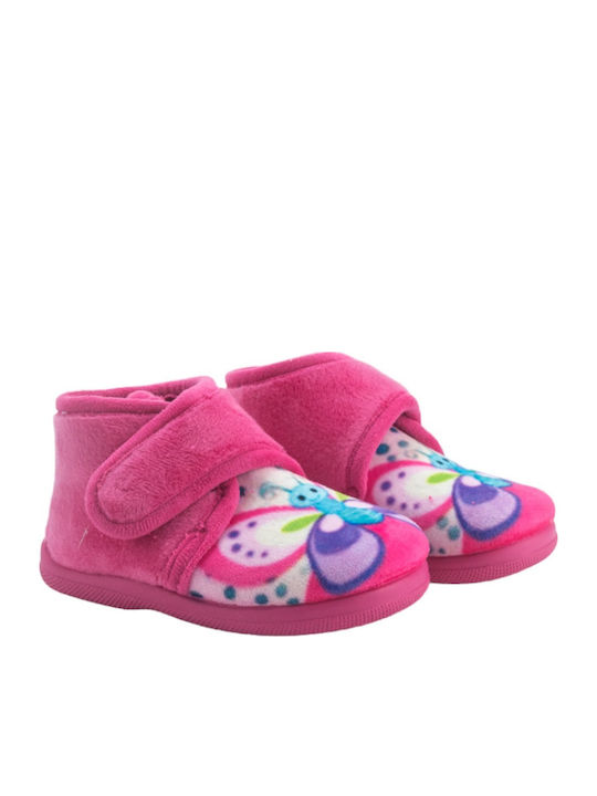 Giesswein Kinderhausschuhe Fuchsie