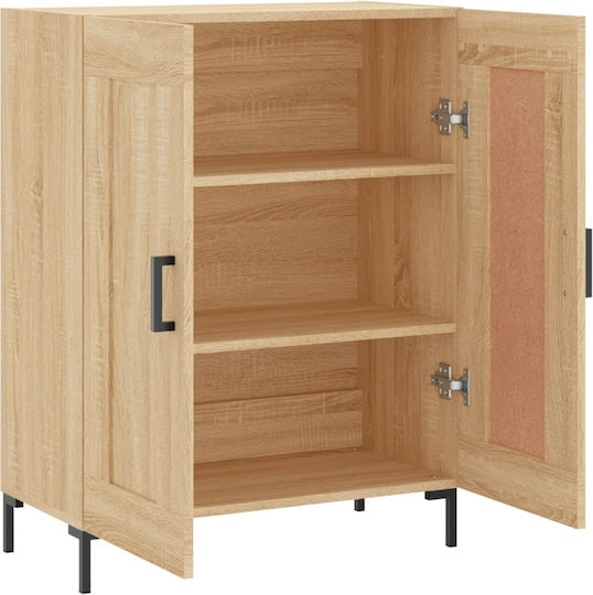 Hängeschrank fürs Wohnzimmer aus Spanplatte Braun 69,5x34x90 cm