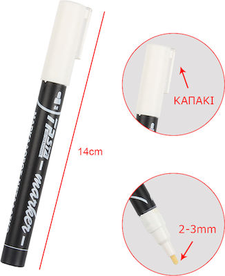 Tpster Acrylic Marker White