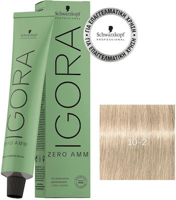 Schwarzkopf Igora Hair Dye 10-2 Blonde Phyme 60ml