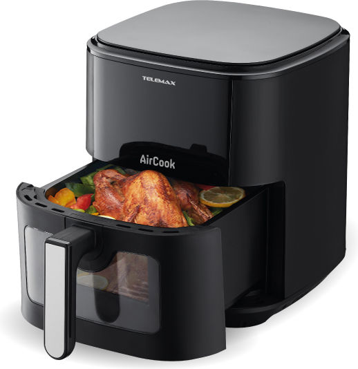 Telemax Air Fryer 6.5lt Μαύρο 31-8067