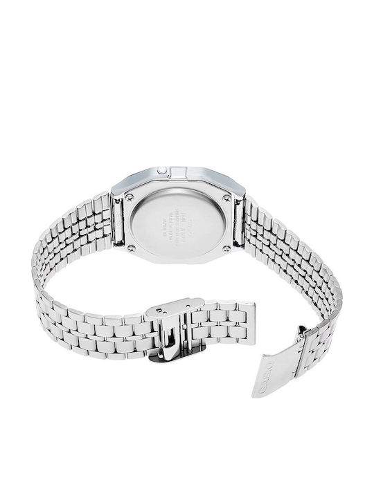 Casio Herrenuhr 33mm Batterie mit Metallarmband