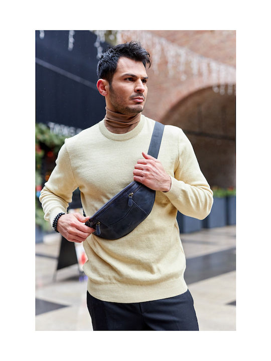 Herren Bum Bag Gürtel Beige