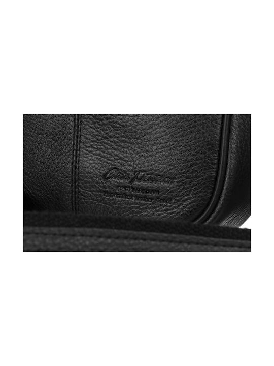 Leder Herrentasche Bote Schwarz