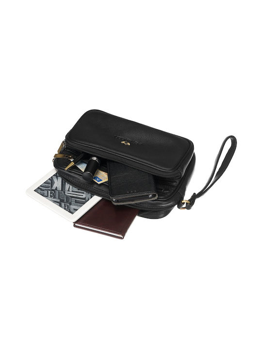 Leather Waist Bag Beige
