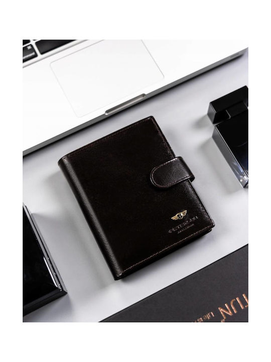 Men's Leather Card Wallet with RFID