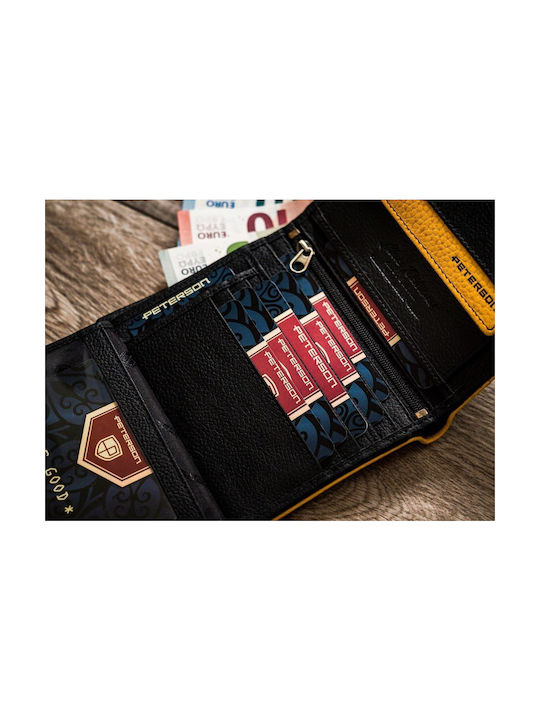Дървено Мъжко Портмоне с RFID Черно
