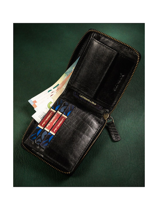 Leder Herren Geldbörse Karten mit RFID
