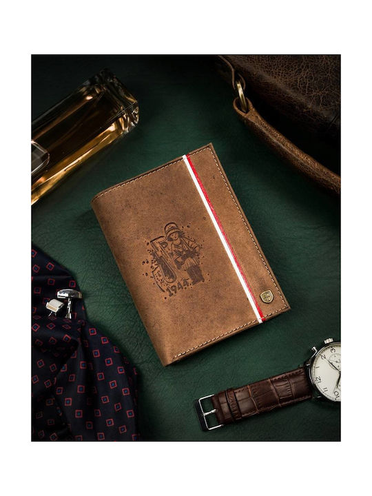 Leather Men's Wallet Cards with RFID
