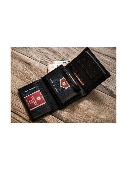 Leder Herren Geldbörse Karten mit RFID