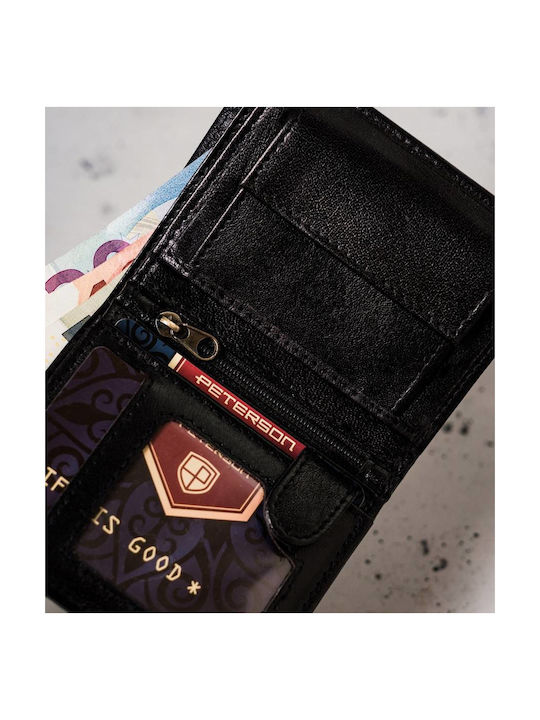 Leder Herren Geldbörse Karten mit RFID