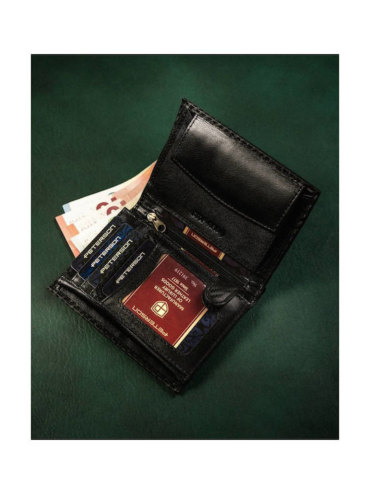 Дървен Мъжки Портфейл За Карти С RFID Бежов
