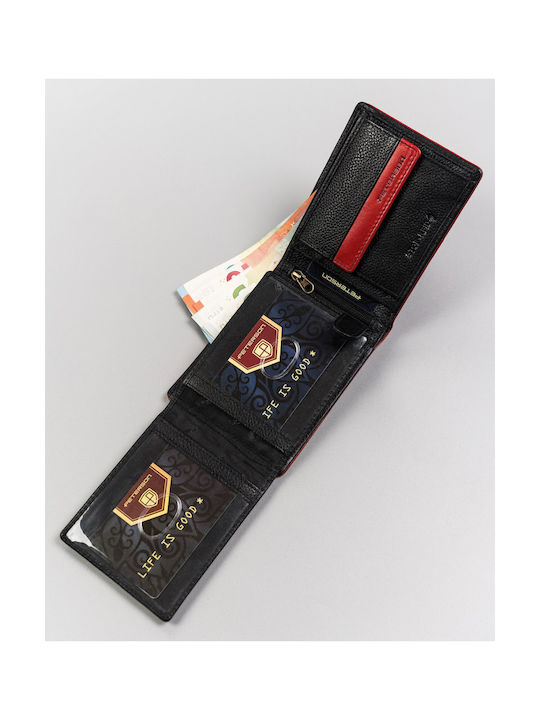 Дървен Мъжки Портфейл За Карти С RFID