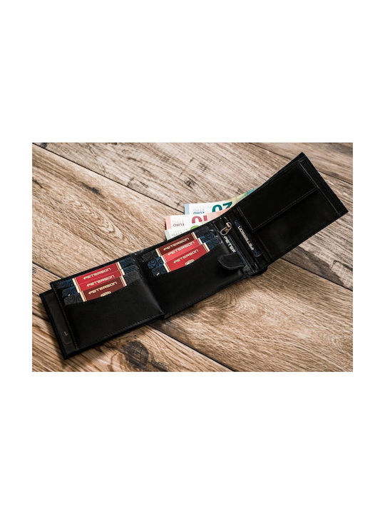 Leder Herren Geldbörse Karten mit RFID Beige
